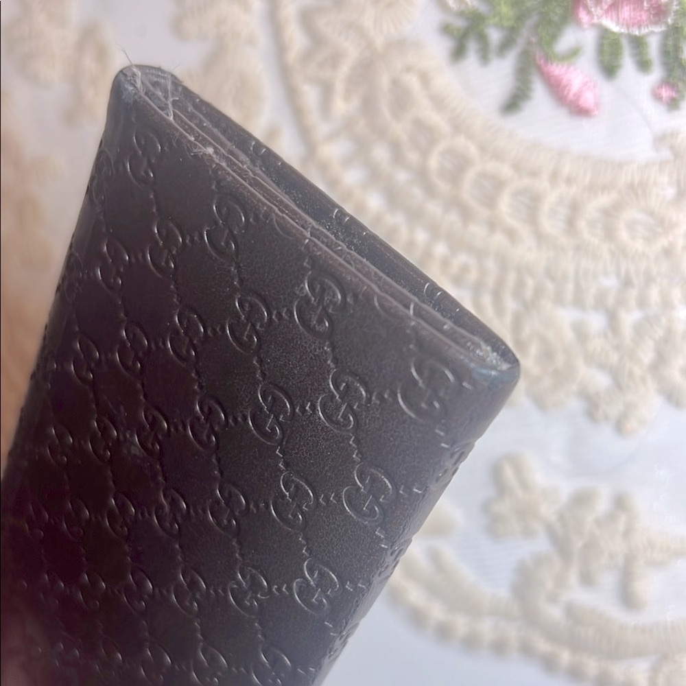GUC Gucci Brown Monogram Sunglass Case Authentic - Picture 7 of 9